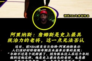 阿里纳斯：詹姆斯是史上最具统治力的老将，这一点无法否认...